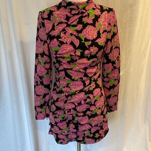 Zara ruched mini dress, NWOT